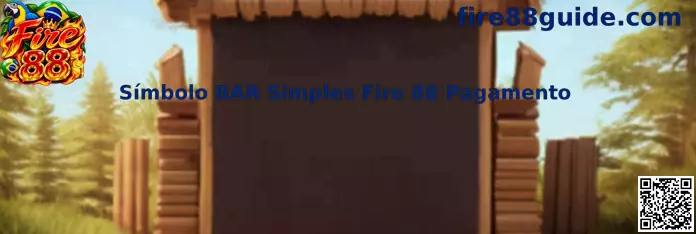 Símbolo BAR Simples Fire 88 Pagamento